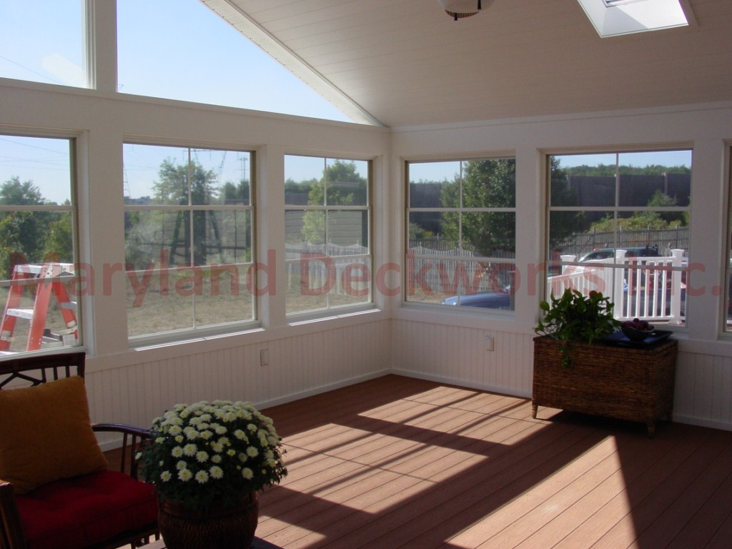 Screen and Glass Enclosures by Clarksville, MD Decks Division of Maryland Deckworks, Inc.